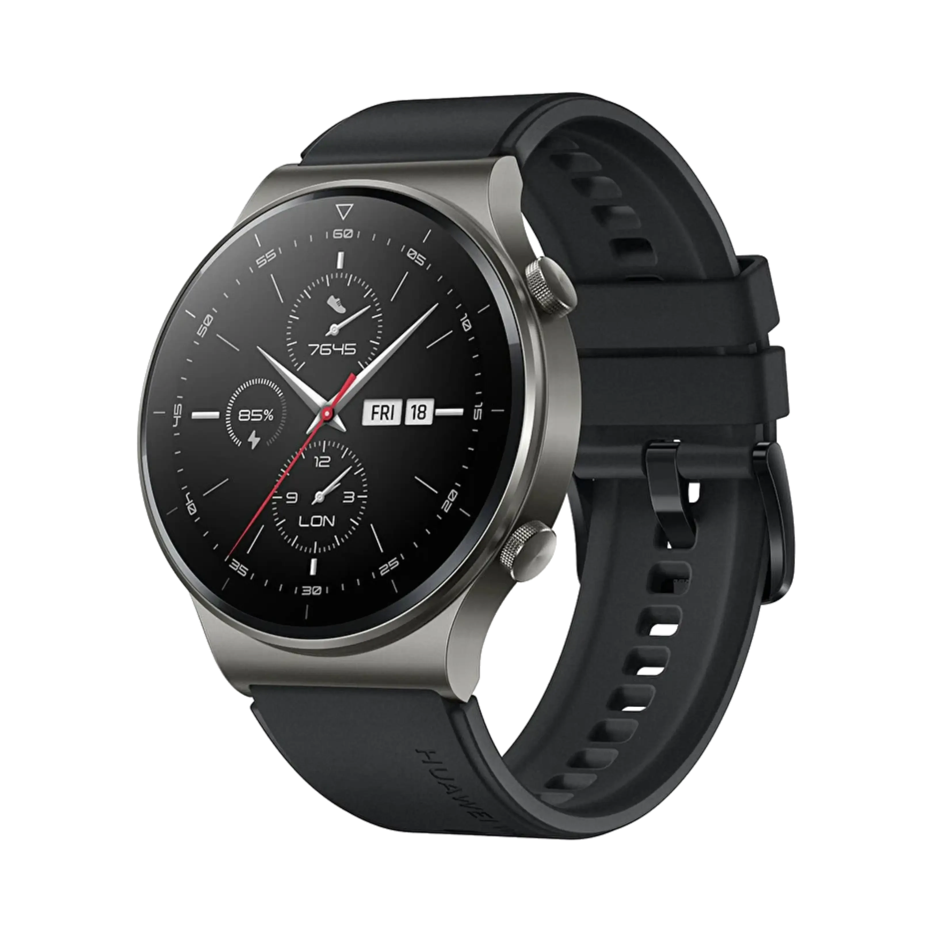 Huawei Watch GT2 Pro - Titanyum - 46 mm - GPS - Siyah