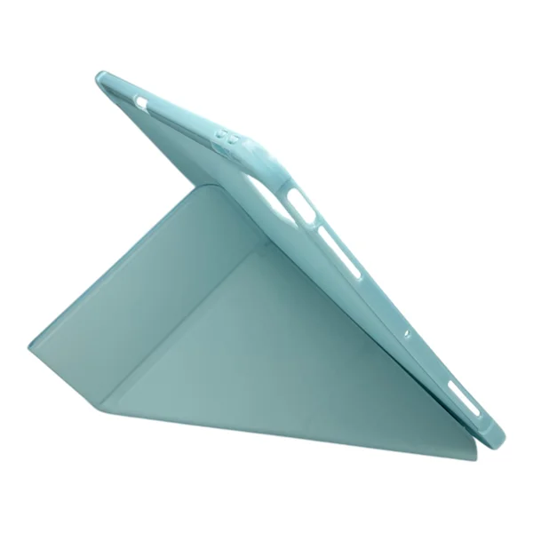 Nettech Apple iPad Pro 13 2024 Uyumlu Flip Prizma Seri Kapaklı Kılıf (Turkuaz) NT-111661 - 4