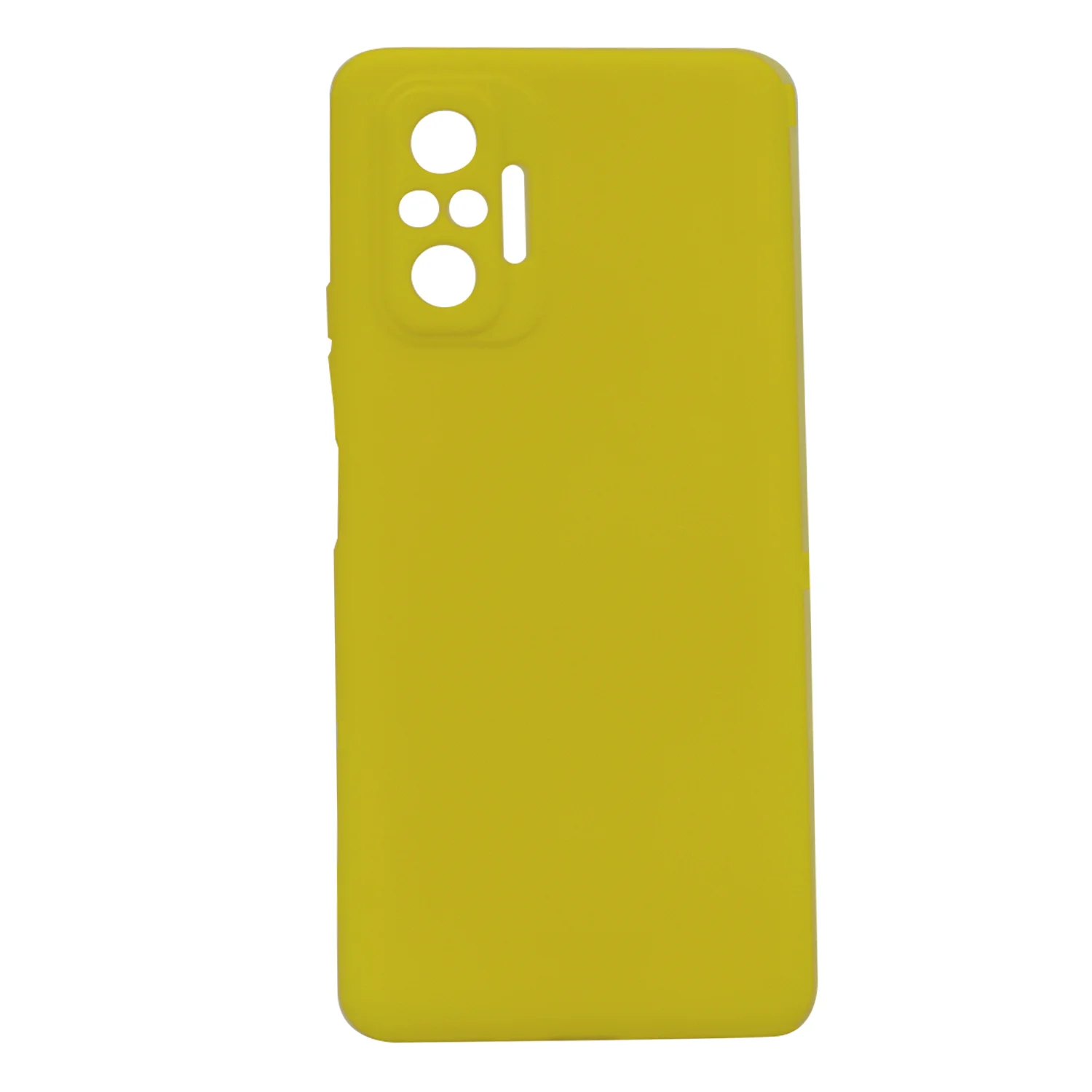 Nettech Xiaomi Redmi Note 10 Pro 4G Uyumlu Nano Arka Koruma Kılıf (Sarı) NT-90039