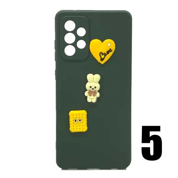 Nettech Samsung Galaxy A72 Uyumlu Maskot Seri Arka Koruma Kılıf (Karışık Renk) NT-106211 - 5