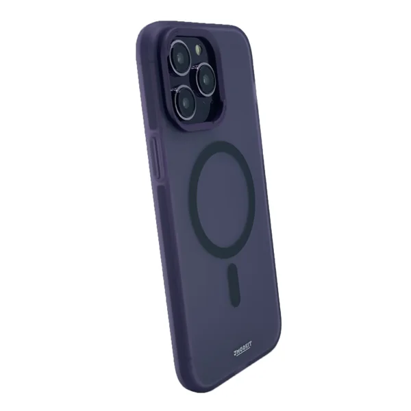 Nettech Apple iPhone 14 Pro Uyumlu Zırh Jmookit Magsafe Arka Koruma Kılıf (Mor) NT-101233 - 2