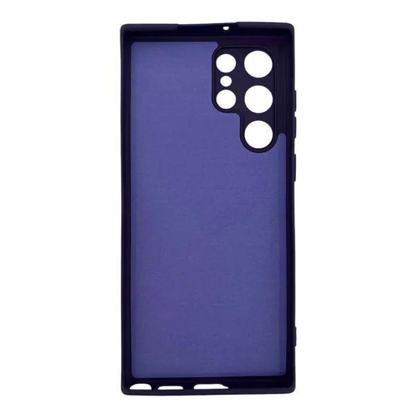 Nettech Samsung Galaxy S22 Ultra Uyumlu Nano Arka Koruma Kılıf (Mor) NT-94115 - 2