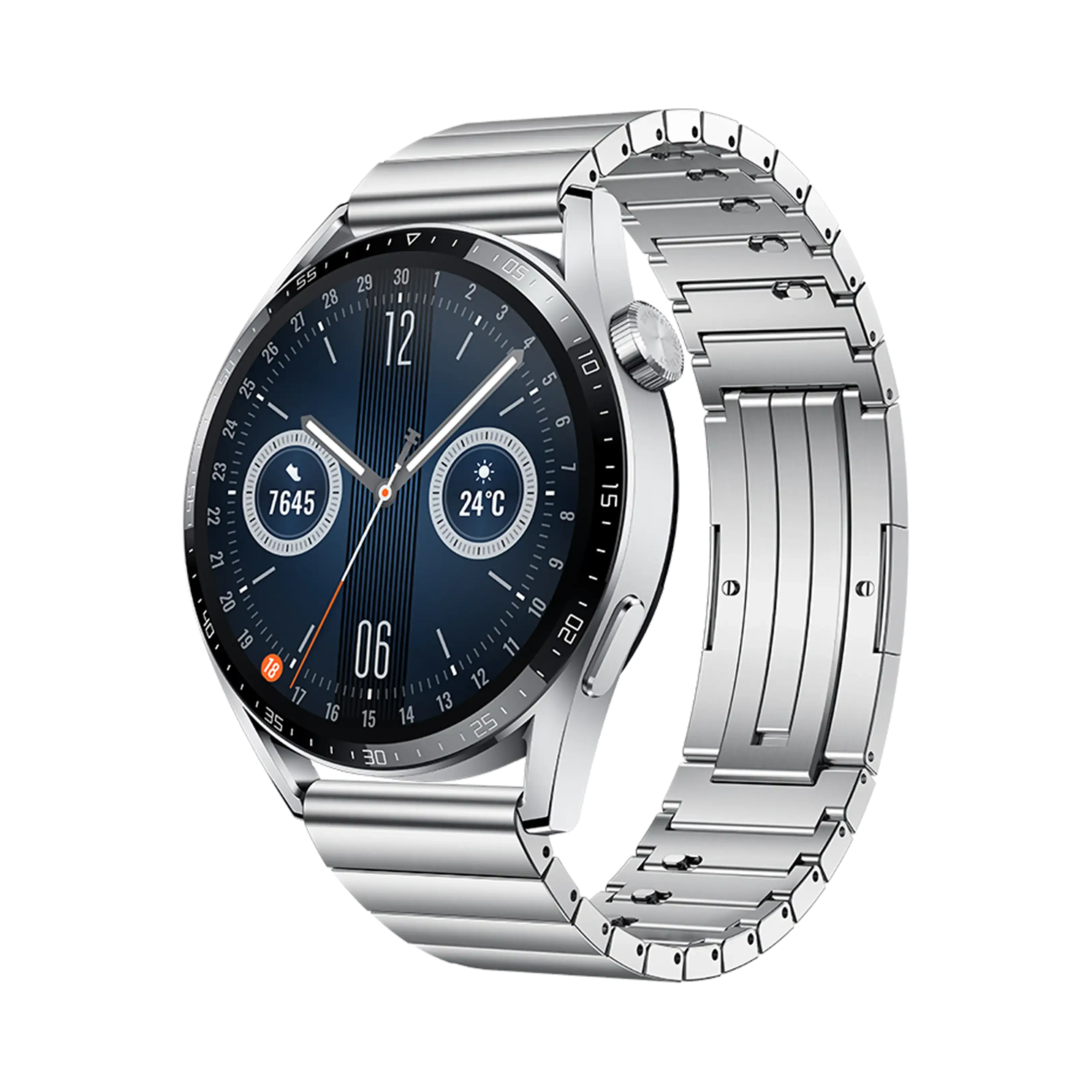 Huawei Watch GT3 Elite - Paslanmaz Çelik - 46mm - GPS - Gümüş
