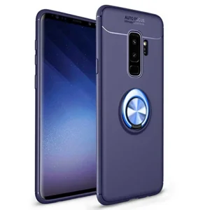 Galaxy S9 Plus Kılıf Zore Ravel Silikon Kapak - Mavi