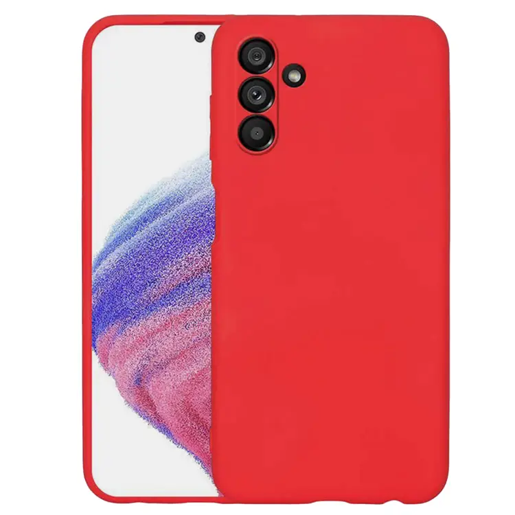 Nettech Samsung Galaxy A04S Uyumlu Lansman Seri Arka Koruma Kılıf (Kırmızı) NT-100053