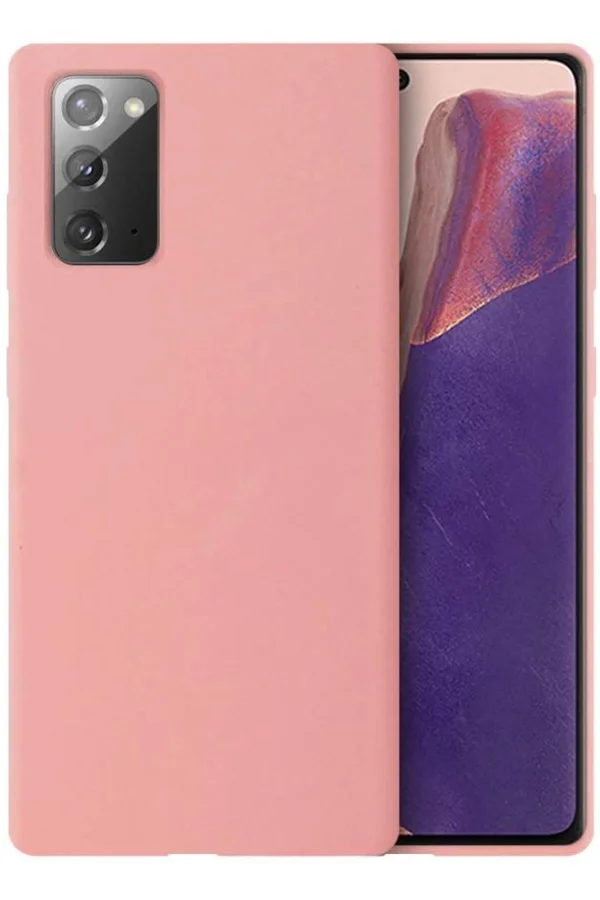 Nettech Samsung Galaxy Note 20 Uyumlu Nano Arka Koruma Kılıf (Pembe) NT-82132 - 2