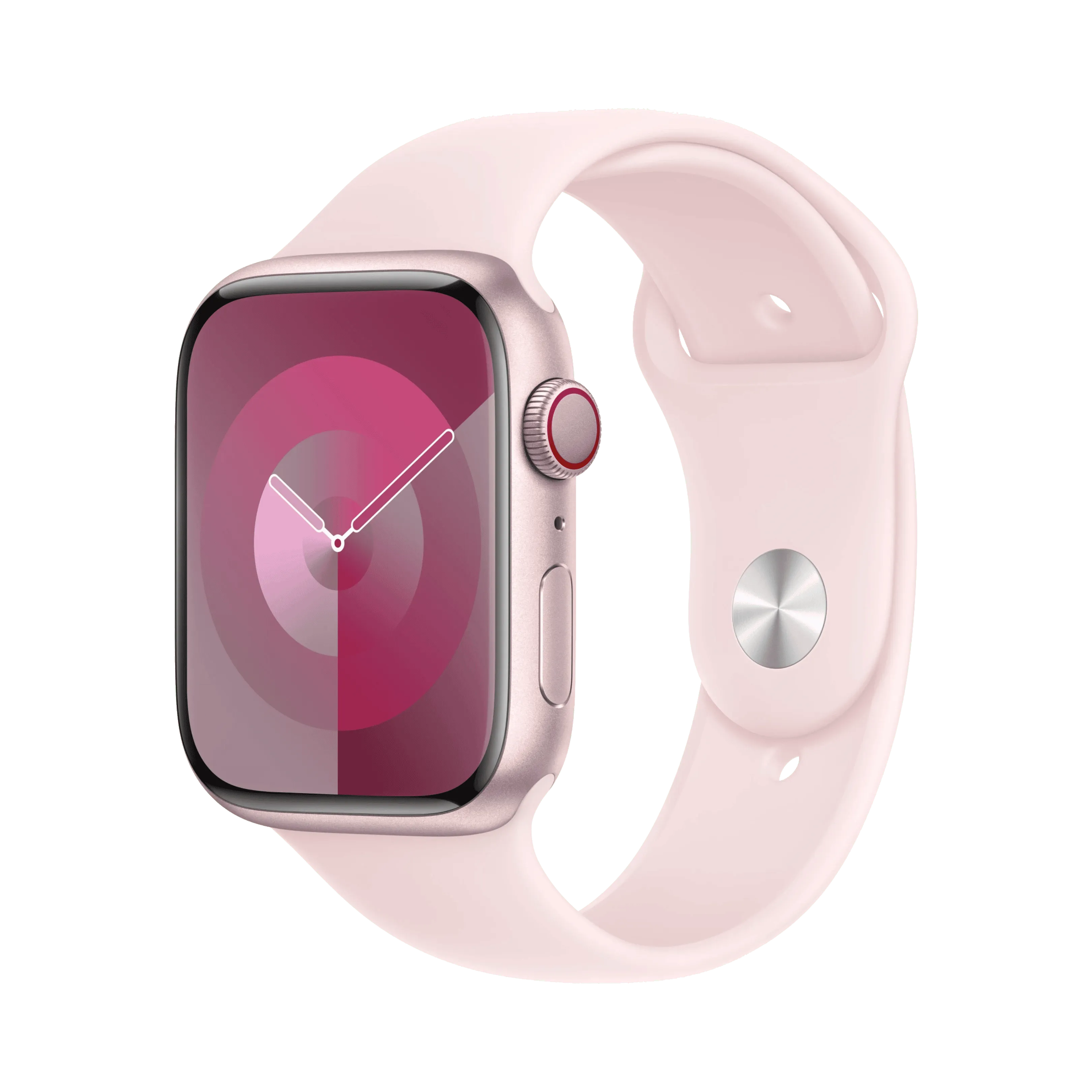 Apple Watch Series 9 - Alüminyum - 45mm - Cellular - Pembe