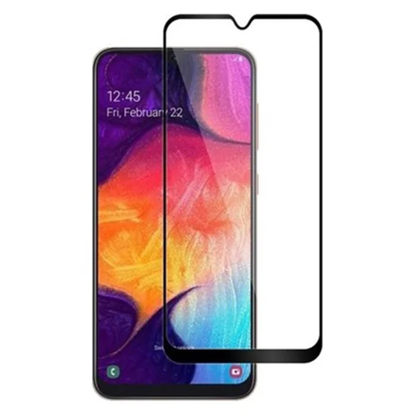 Nettech Samsung Galaxy A10S Uyumlu Ön Koruma Seramik Nano Ekran Koruyucu (Siyah) NT-80300