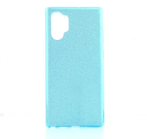 Galaxy Note 10 Plus Kılıf Zore Shining Silikon - Mavi