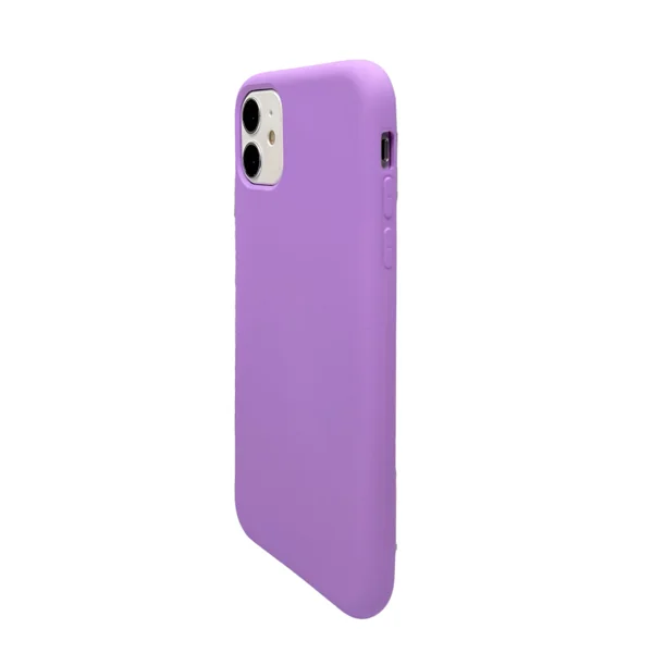 Nettech Apple iPhone 11 Uyumlu Nano Arka Koruma Kılıf (Lila) VR-19145 - 2