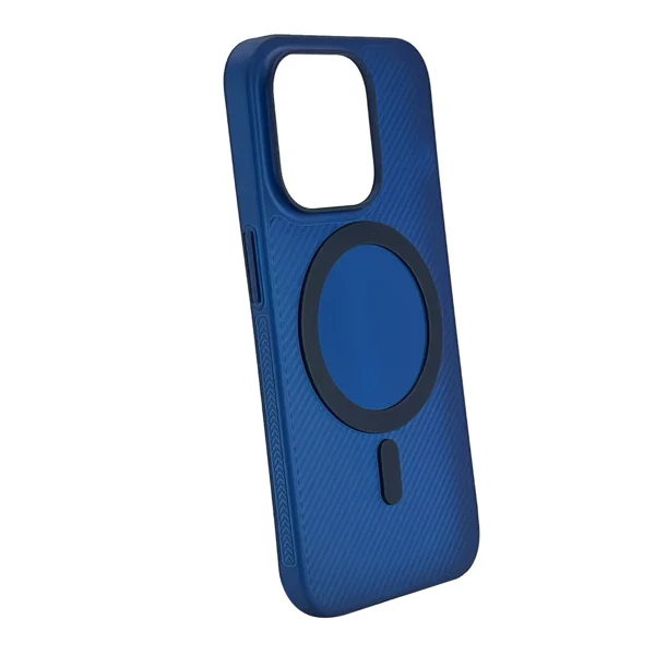 Nettech Apple iPhone 15 Pro Uyumlu NT-N010 Slim Magsafe Arka Koruma Kılıf (Mavi) NT-104505 - 2