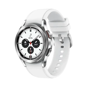 Samsung Galaxy Watch 4 Classic - Paslanmaz Çelik - 42 mm - LTE - Gümüş