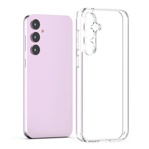 Nettech Samsung Galaxy A55 Uyumlu Lüx Seri Kamera Korumalı Arka Koruma Kılıf (Şeffaf) NT-105350