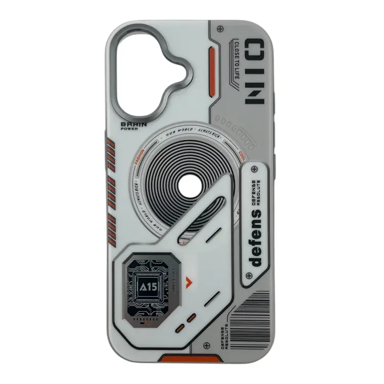 Nettech Apple iPhone 16 Plus Uyumlu NT-N043 Arka Koruma Kılıf (Beyaz) NT-110939