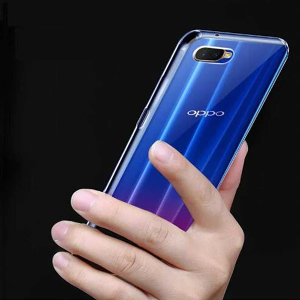 Oppo RX17 Neo Kılıf Zore Süper Silikon Kapak - Renksiz - 1