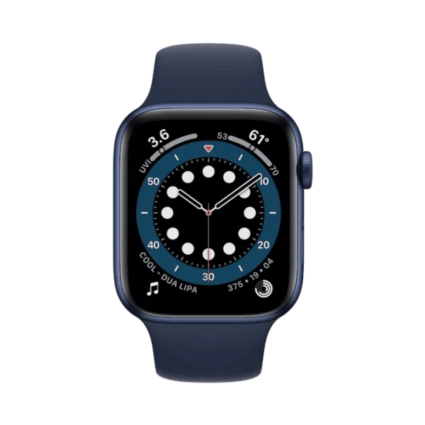 Apple Watch Series 6 - Alüminyum - 44mm - Cellular - Mavi