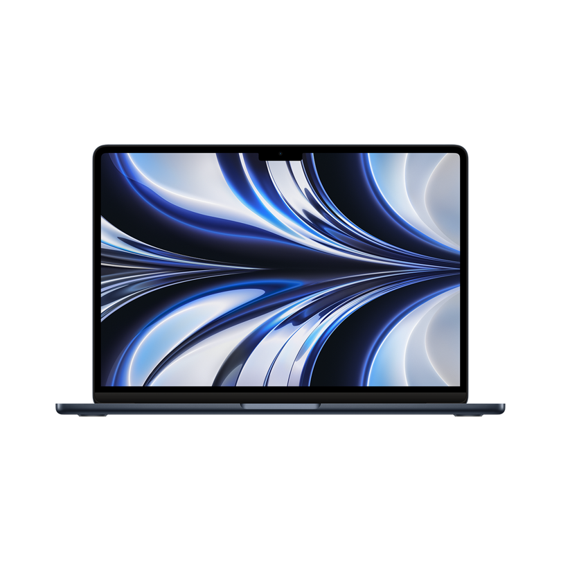 Apple MacBook Air 13,6 inc 2022 M2 - M2 8CPU 8GPU - 16 GB - 256 GB - Gece Yarısı
