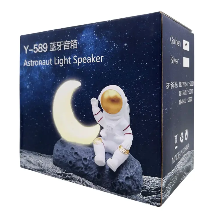 Nettech Y-589 Astronot Speaker Kablosuz Hoparlör - Speaker (Çeşitli Renk) NT-108814