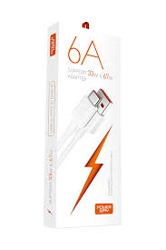 Powerway 6A 67&120W Type-c Şarj Kablosu