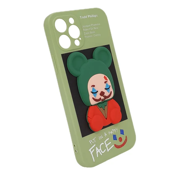 Nettech Apple iPhone 12 Pro Uyumlu Three D Case Seri Arka Koruma Kılıf (Yeşil) NT-95090 - 2
