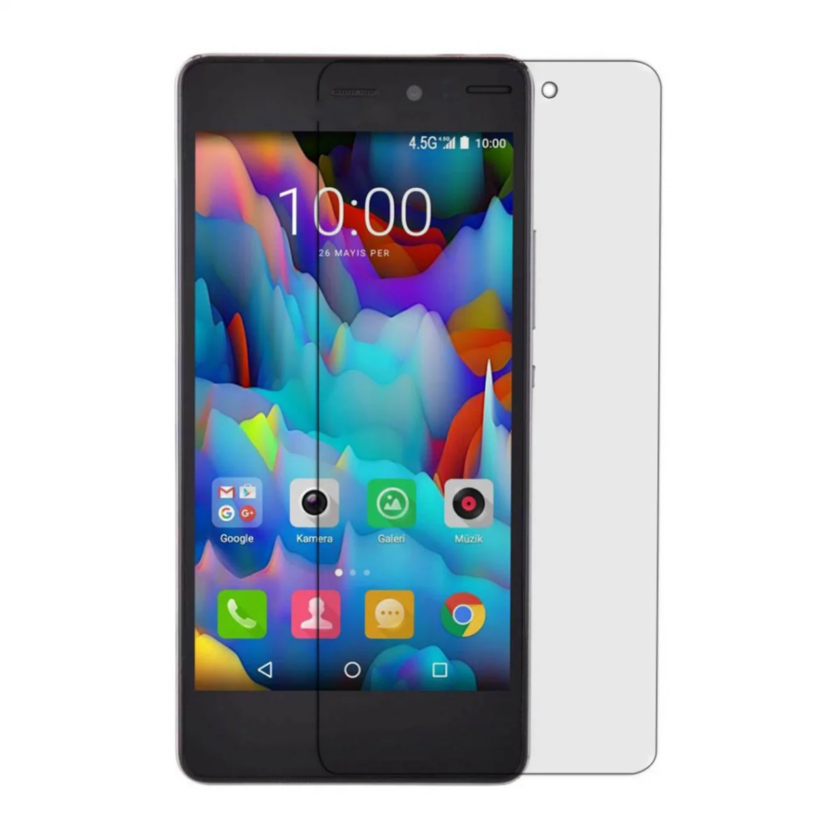 Nettech Casper Via E1C Uyumlu Ön Koruma Nano Ekran Koruyucu (Şeffaf) NT-14939