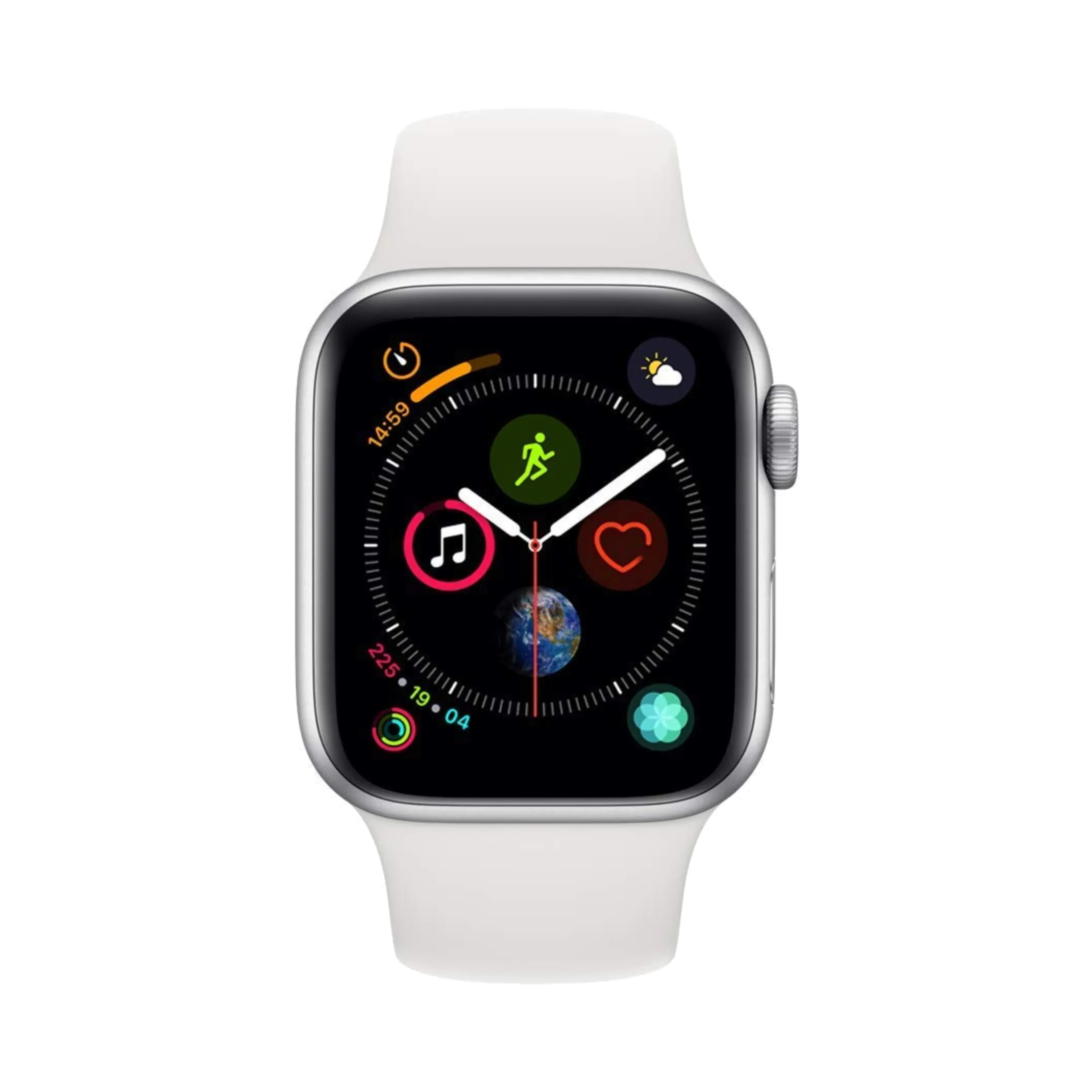 Apple Watch Series 4 - Alüminyum - 40mm - Cellular - Gümüş