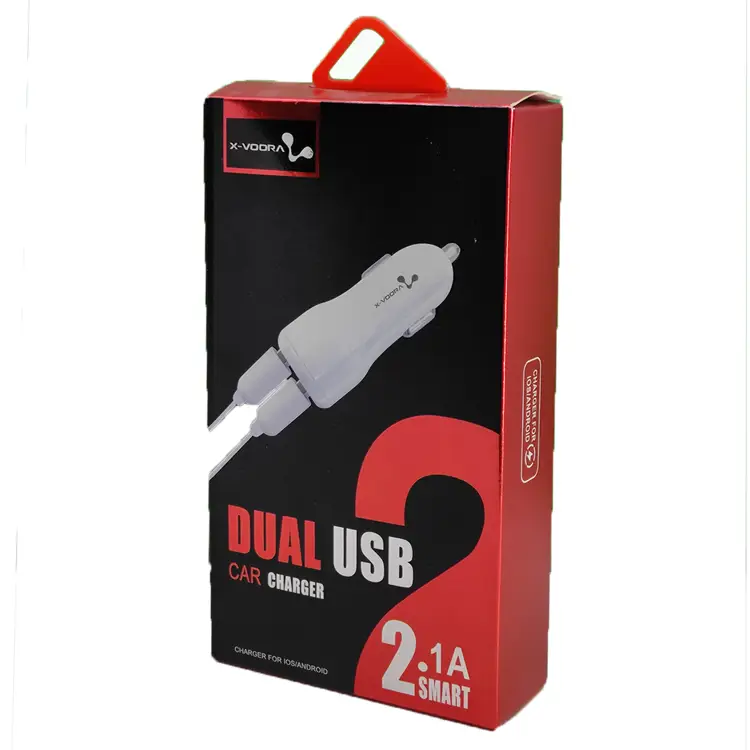 X-Voora XW-026 2 Çıkışlı Micro Kablo + Araç Şarj Aleti (Beyaz) VR-19724