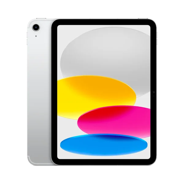 Apple iPad (10. Nesil) - 256 GB - 10.9" - Cellular - Gümüş
