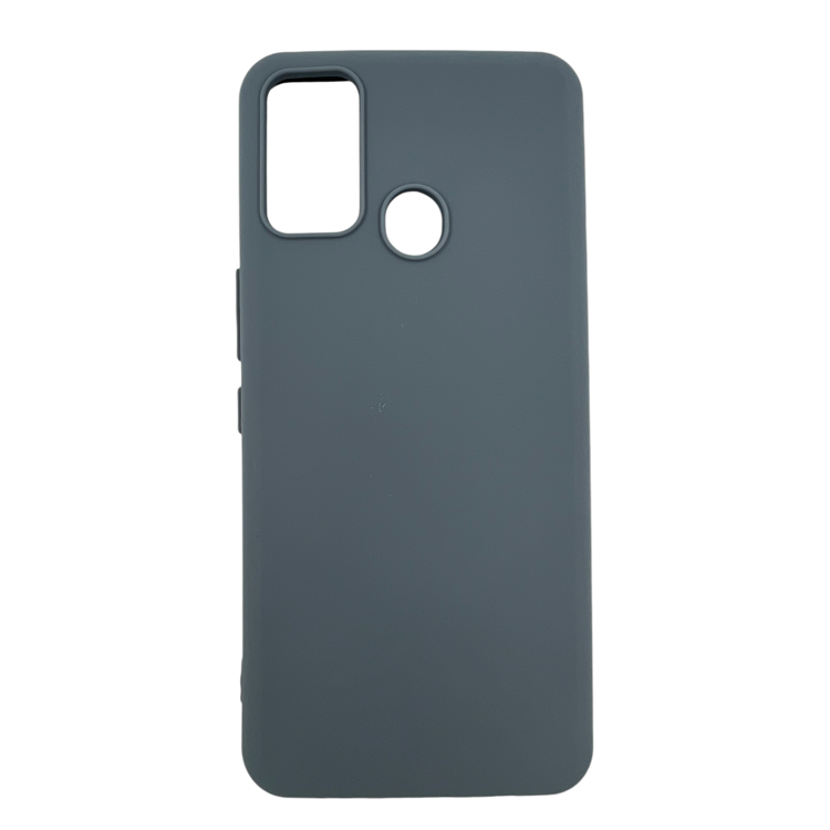 Nettech Tecno Spark 7 Uyumlu Trend Seri Arka Koruma Kılıf (Gri) NT-110911
