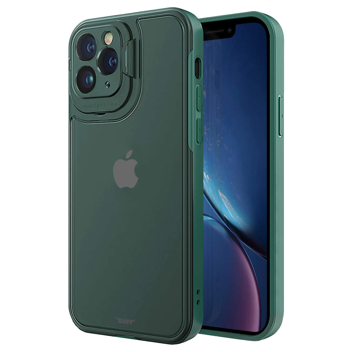 Buff İPhone 11 Pro Hybrid Corner Kılıf Green