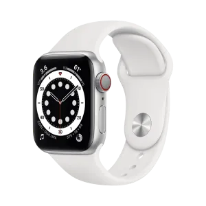 Apple Watch Series 6 - Alüminyum - 40mm - Cellular - Gümüş