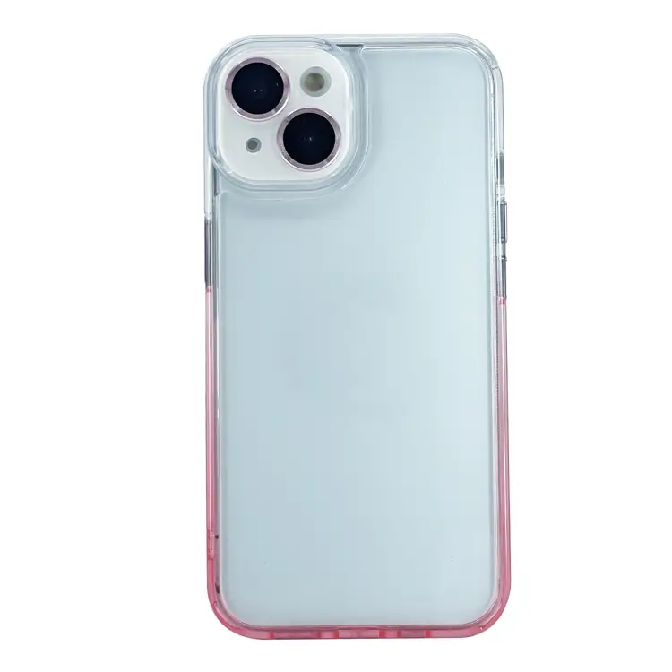 Nettech Apple iPhone 15 Plus Uyumlu Kamera Korumalı Yıldız Elmas Seri Arka Koruma Kılıf (Pembe) NT-104535