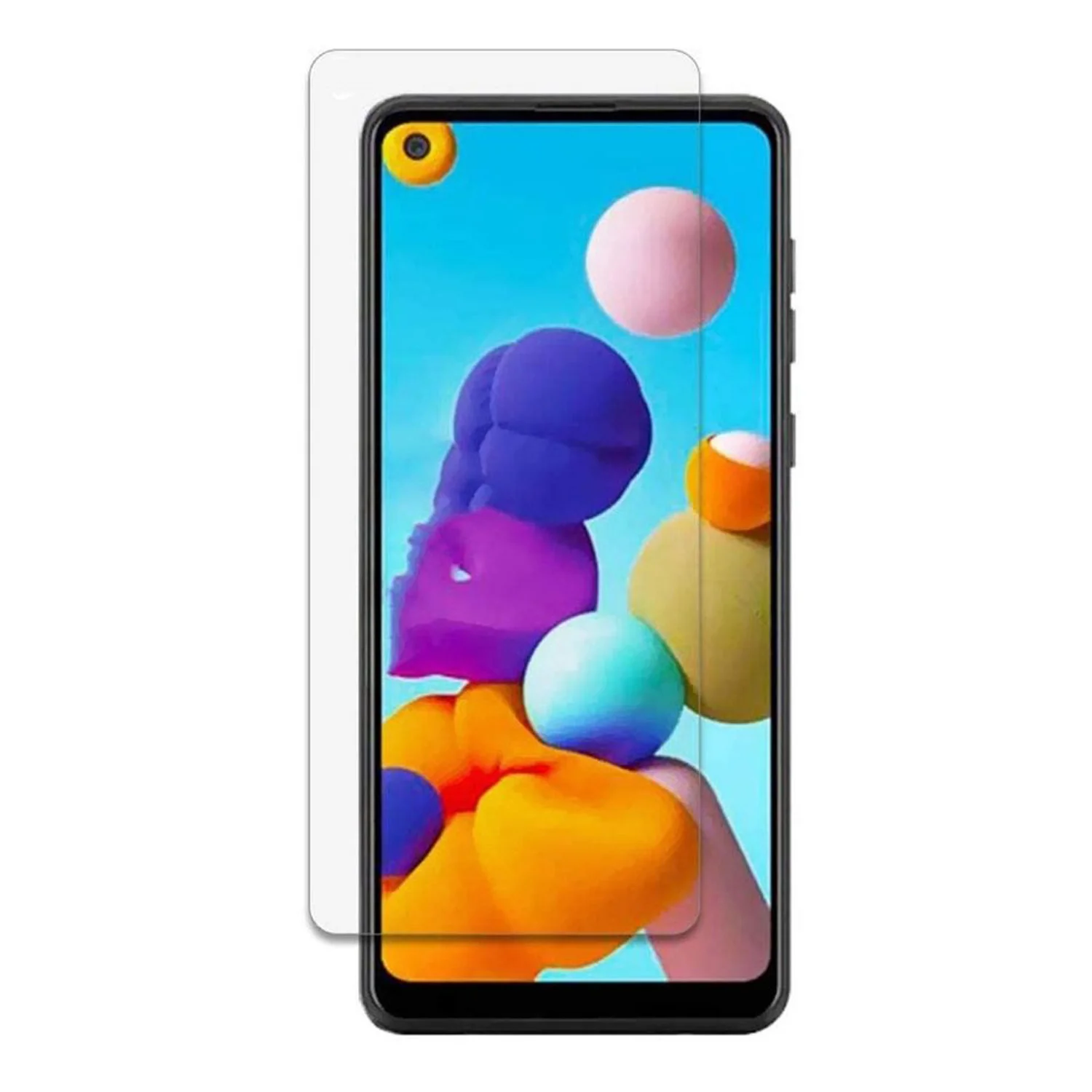 Nettech Samsung Galaxy A21 Uyumlu Ön Koruma Cam Ekran Koruyucu NT-78795