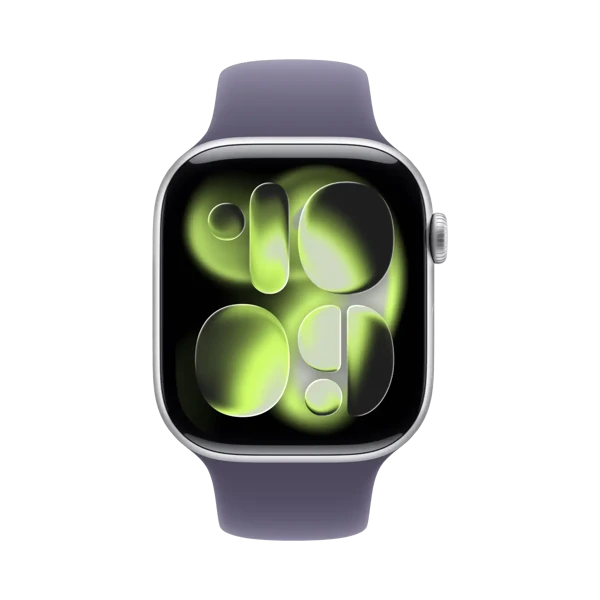 Apple Watch Series 11 - Alüminyum - 46mm - GPS + Cellular - Gümüş - 2