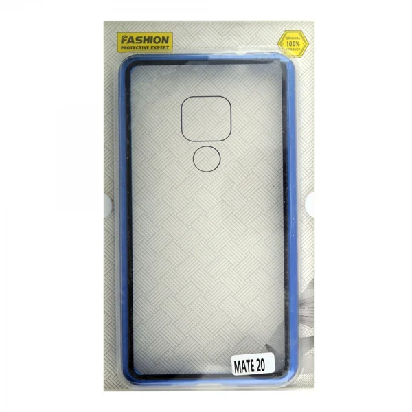 New Case Huawei Mate 20 Uyumlu Arka Koruma Arka Koruma Kılıf (Mavi) VR-11532 - 2