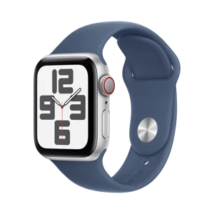 Apple Watch SE - Alüminyum - 40mm - Cellular - Gümüş