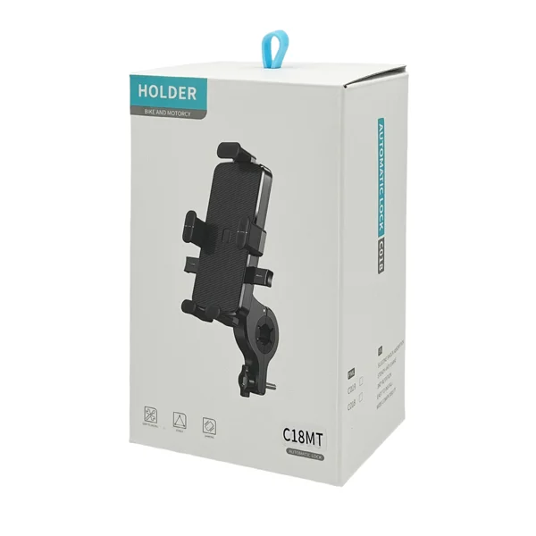 Nettech C18MT Bisiklet-Motosiklet Bisiklet Tutucu (Siyah) NT-109311 - 3