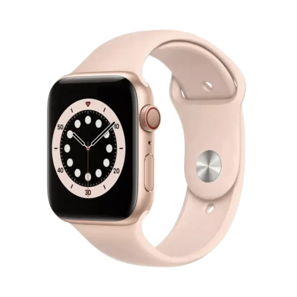 Apple Watch Series 6 - Alüminyum - 44mm - Cellular - Altın - 1