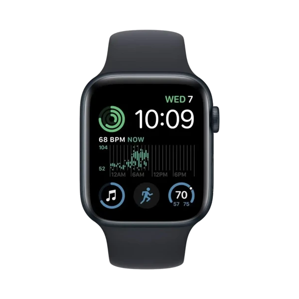 Apple Watch SE 2 - Alüminyum - 44mm - GPS + Cellular - Gece Yarısı - 2