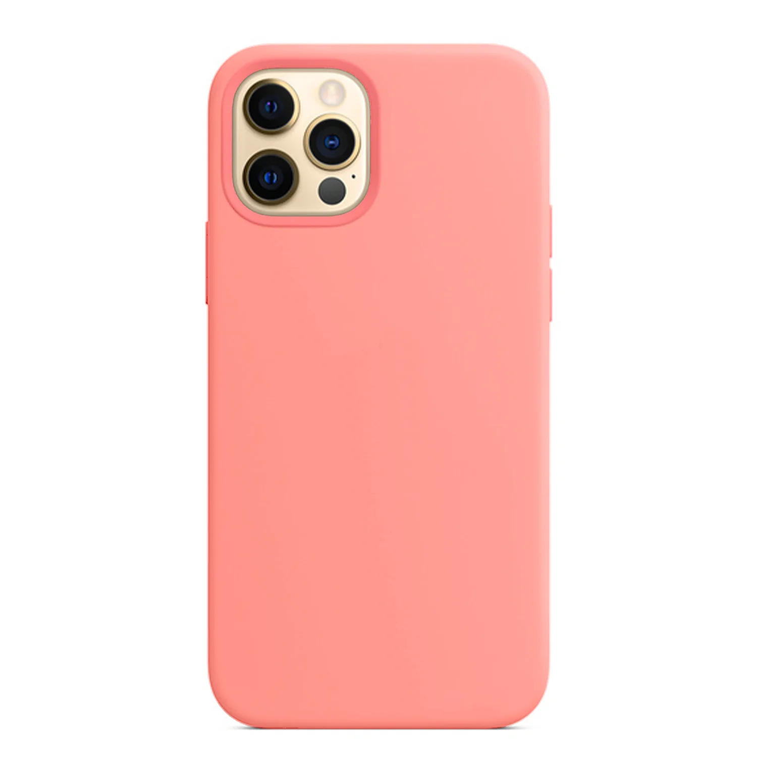 Nettech Apple iPhone 12 Pro Max Uyumlu Lansman Seri Arka Koruma Kılıf (Pembe) NT-88961