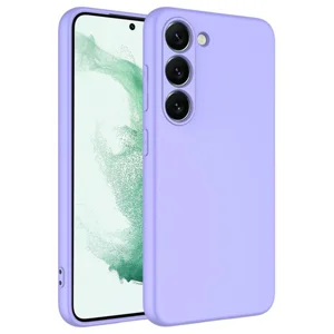 Nettech Samsung Galaxy S23 Plus Uyumlu Lansman Seri Arka Koruma Kılıf (Lila) NT-100657