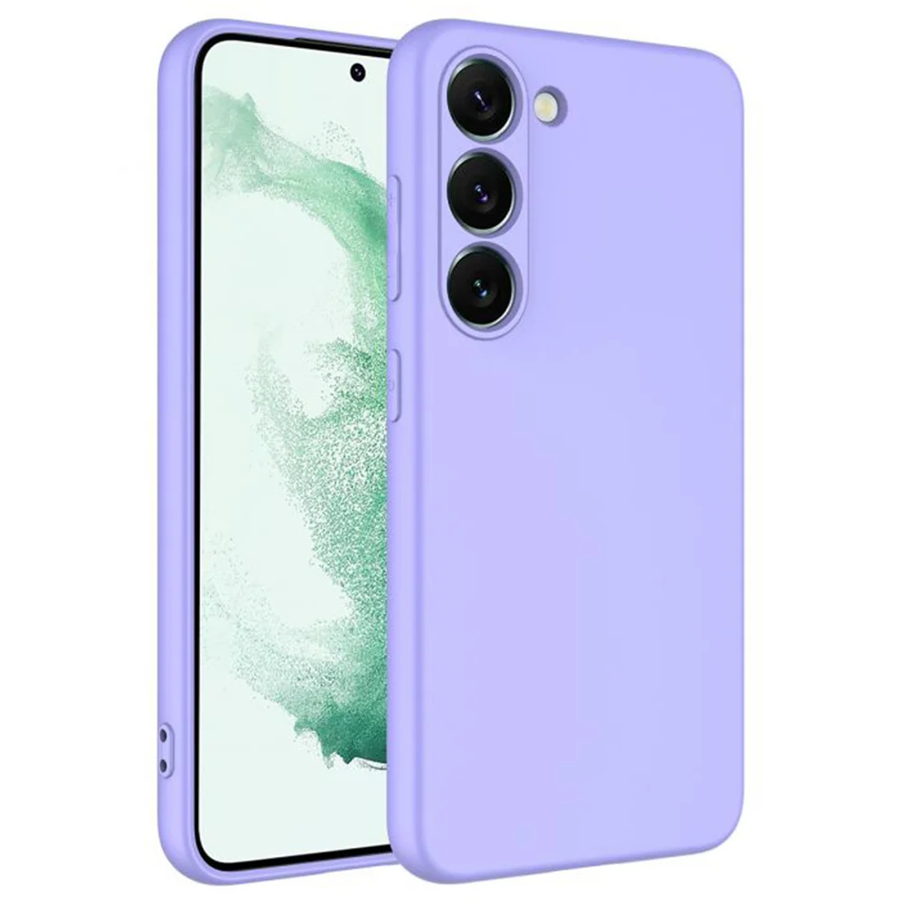 Nettech Samsung Galaxy S23 Plus Uyumlu Lansman Seri Arka Koruma Kılıf (Lila) NT-100657