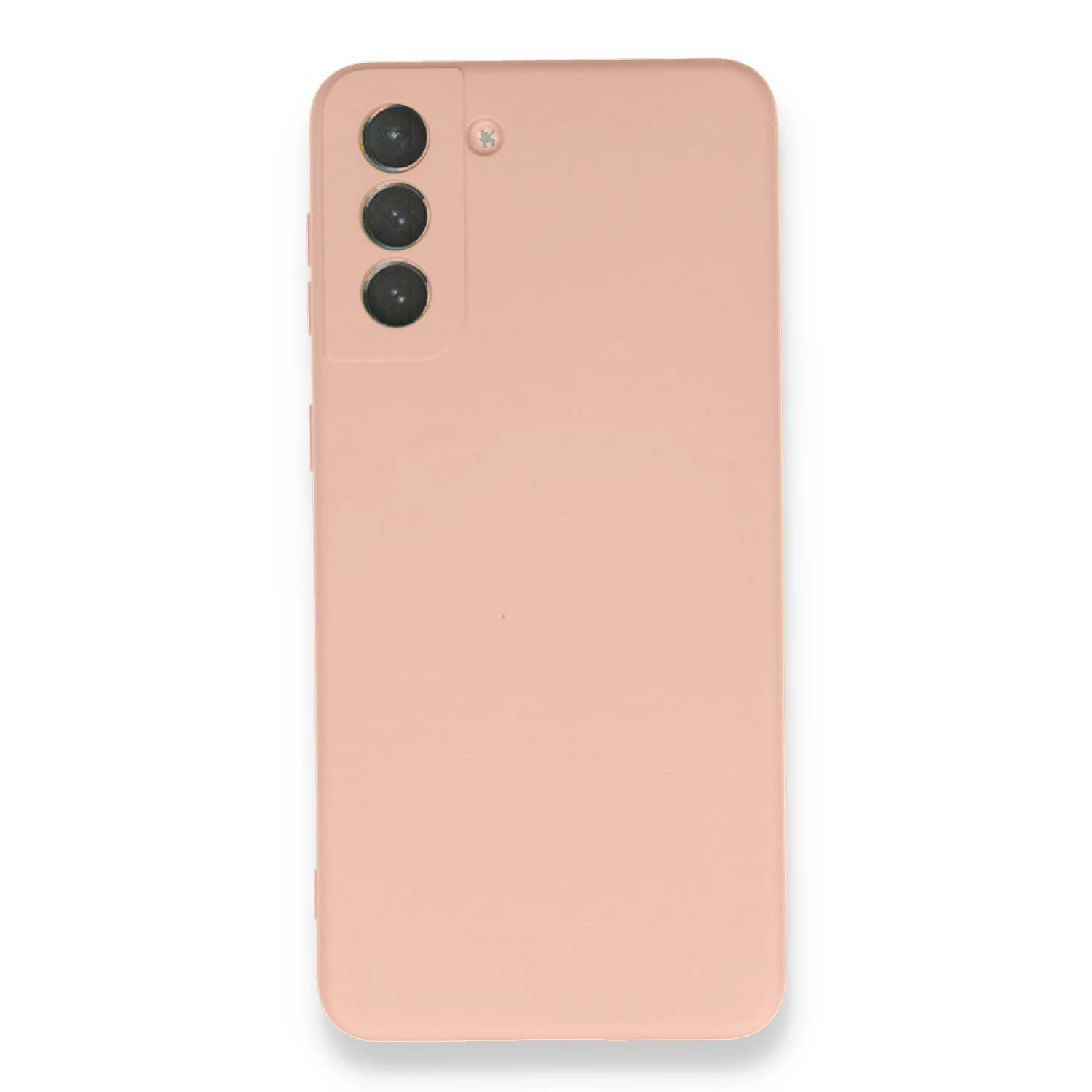 Nettech Samsung Galaxy S21 Plus Uyumlu Nano Arka Koruma Kılıf (Pembe) NT-87464