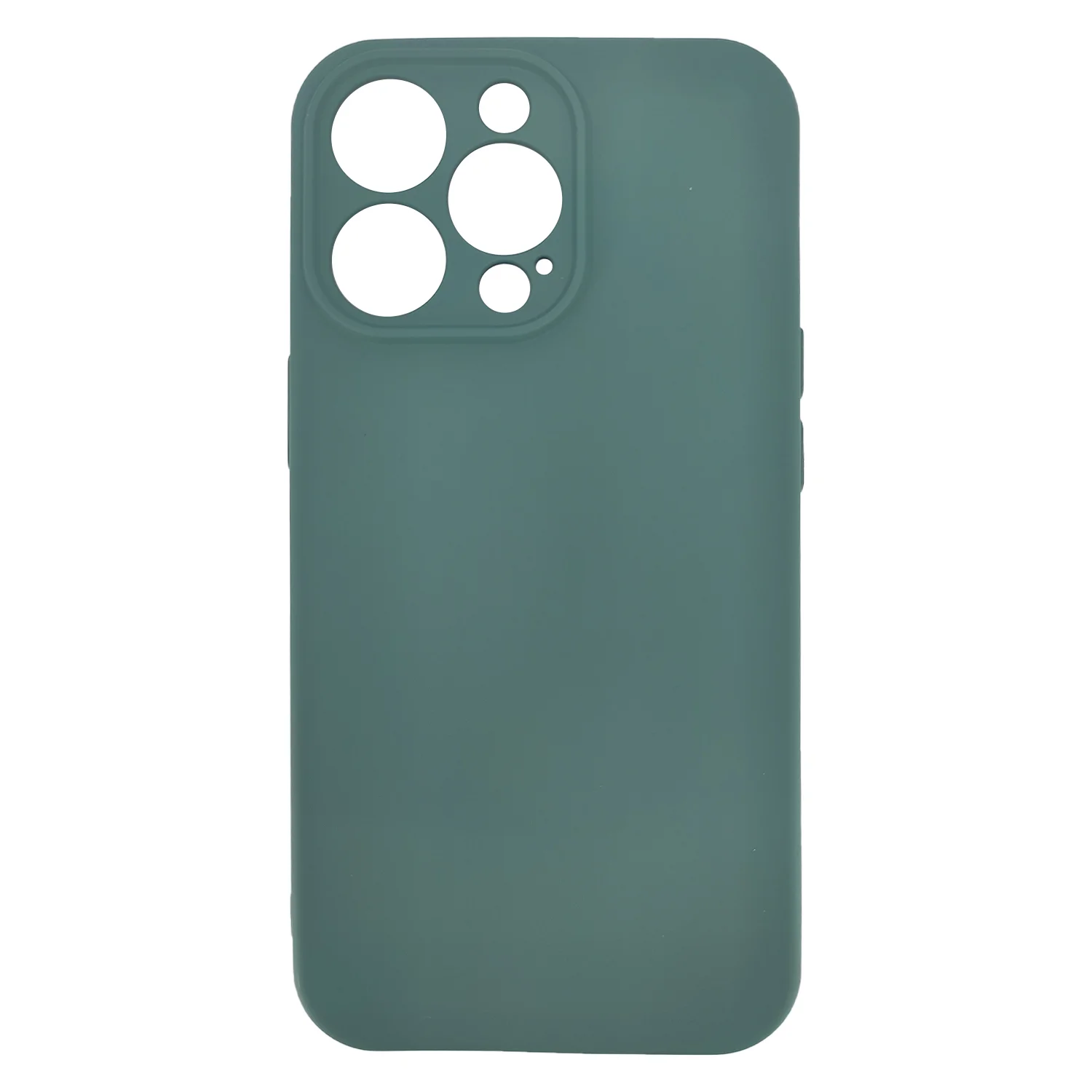 Nettech Apple iPhone 13 Pro Uyumlu Nano Arka Koruma Kılıf (Koyu Yeşil) NT-94548