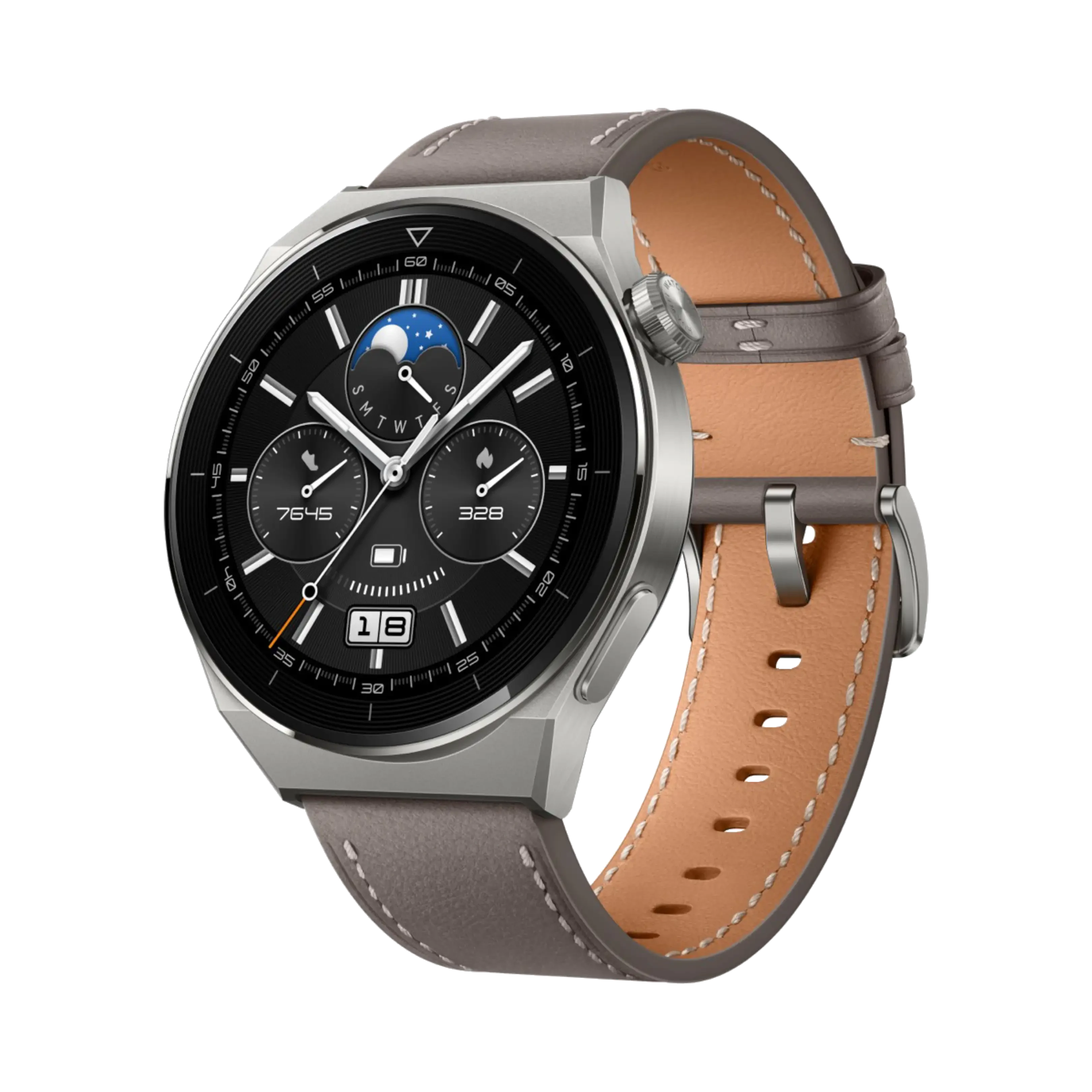 Huawei Watch GT3 Pro - Titanyum - 46mm - GPS - Gri
