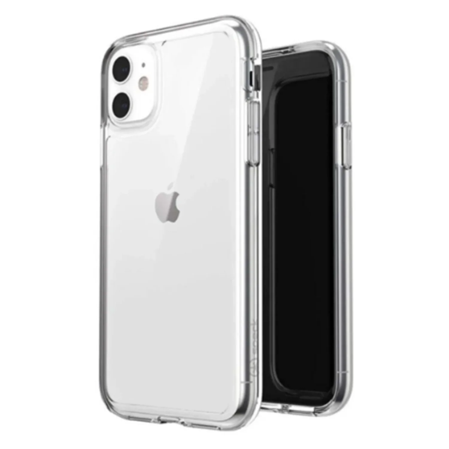 Nettech Apple iPhone 11 Uyumlu Lüx Seri Arka Koruma Kılıf (Şeffaf) VR-19789