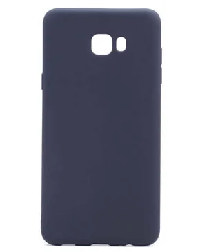 Galaxy C9 Pro Kılıf Zore Premier Silikon Kapak - Siyah
