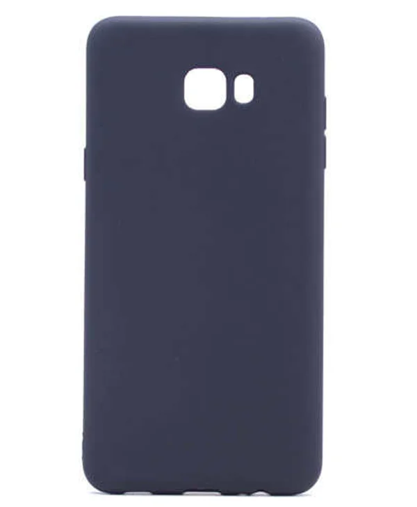 Galaxy C9 Pro Kılıf Zore Premier Silikon Kapak - Siyah - 1
