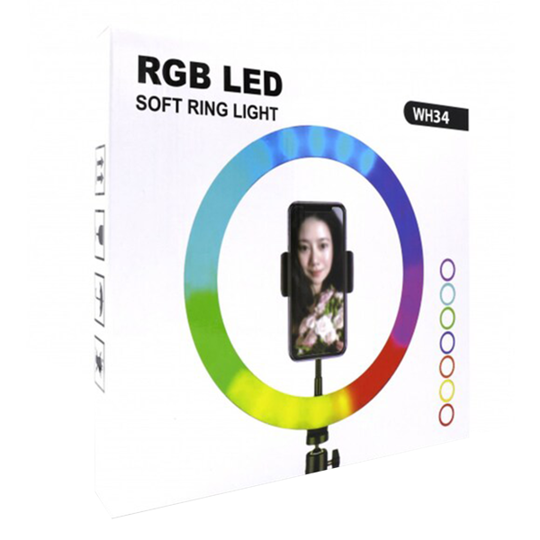 Rgb Led WH34 Ringlight 13 inç Led Işık (Beyaz) NT-80754 - 2