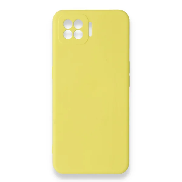 Nettech Oppo A73 Uyumlu Nano Arka Koruma Kılıf (Sarı) NT-87554 - 1